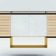 Bar wall console
