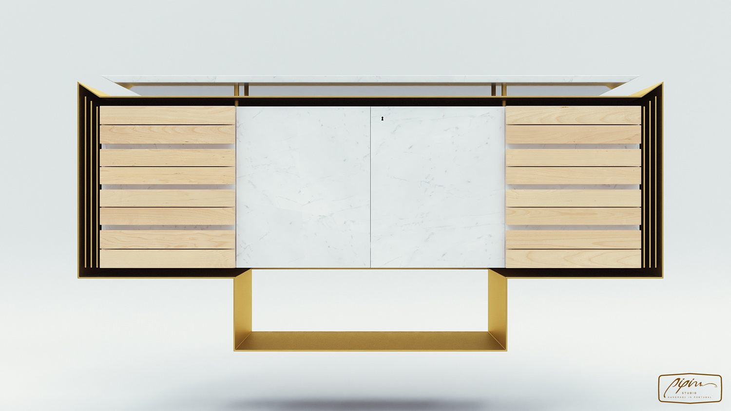 Bar wall console