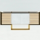 Bar wall console